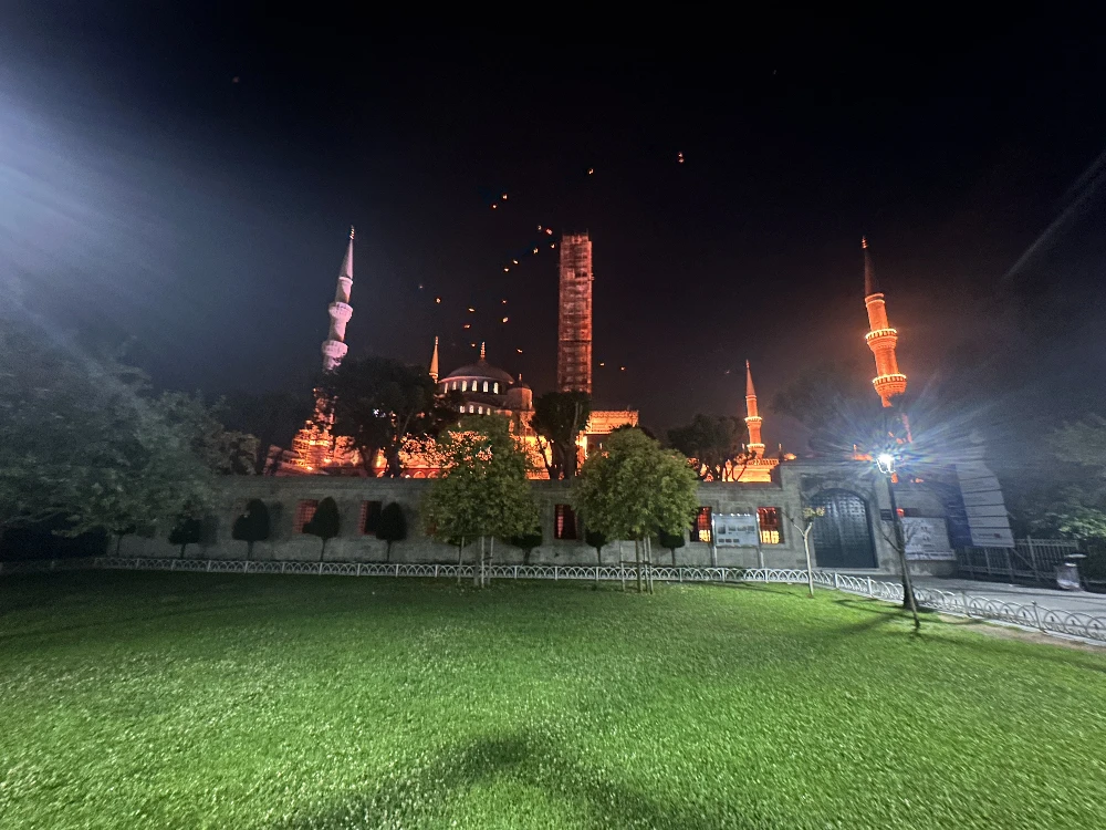 Blue Mosque by Night 2