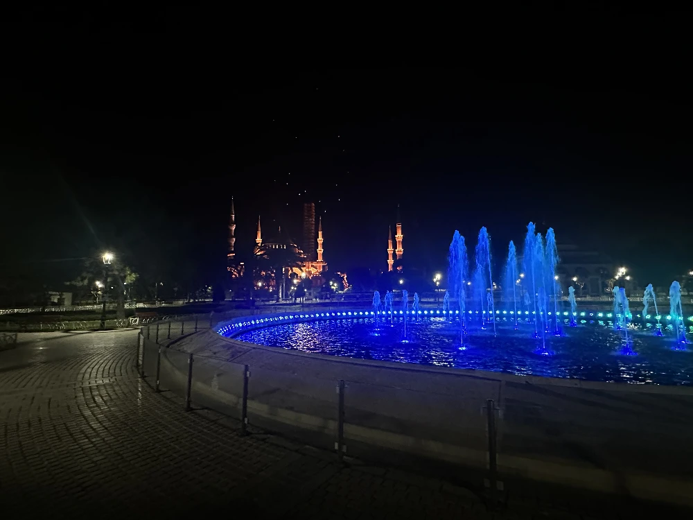 Blue Mosque by Night 4