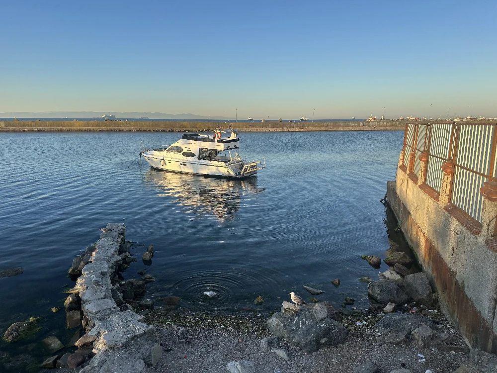Boat at Kumkapı Waterfront