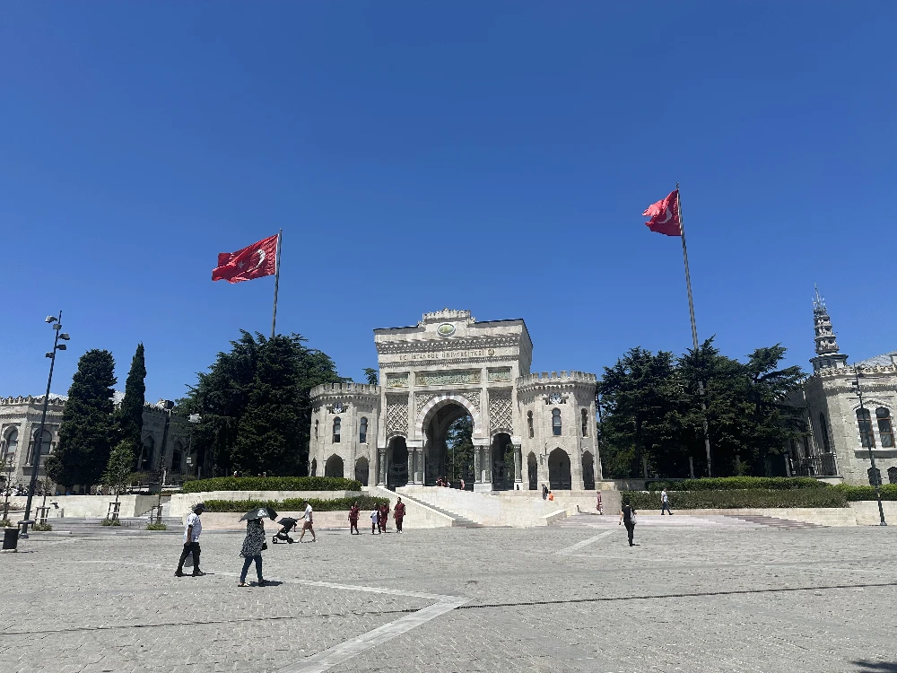 Istanbul University Main Entrance