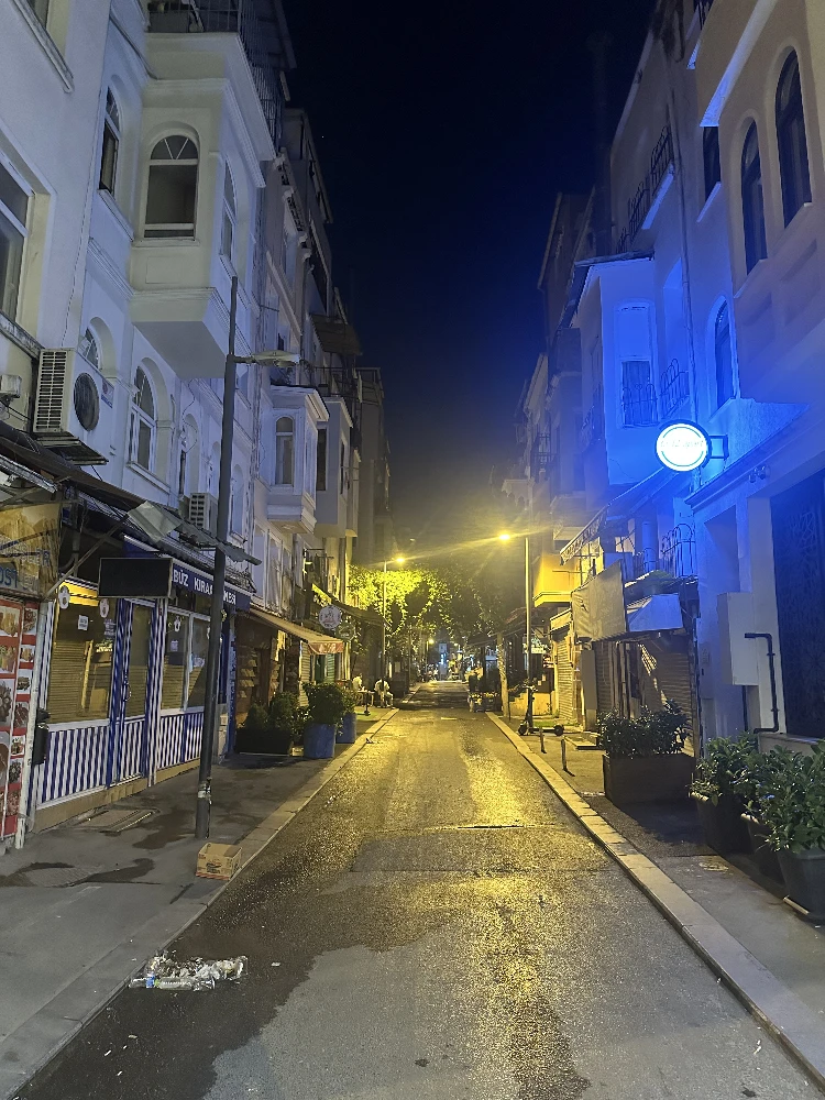 Nearly deserted street