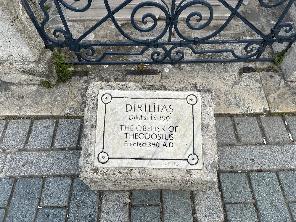 Obelisk of Theodosius Marker