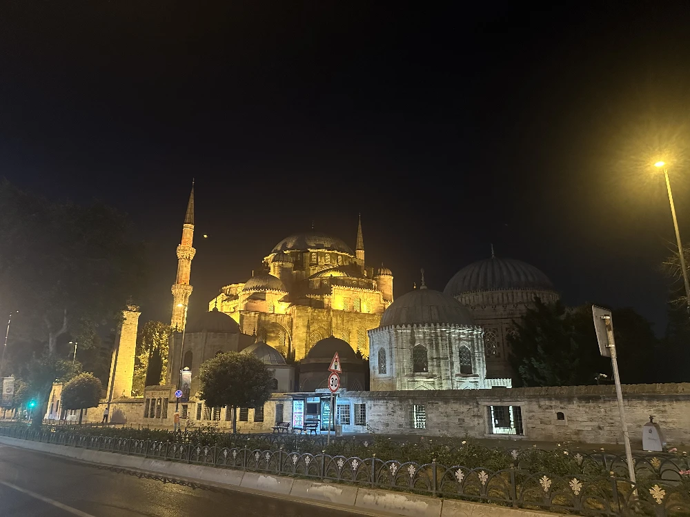 Şehzade Mosque by Night