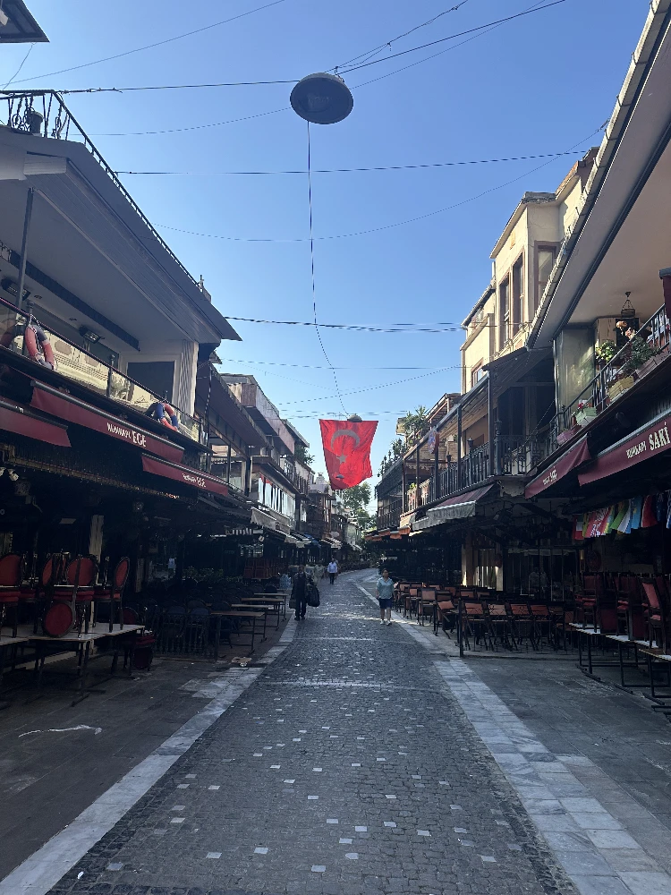 Turkish flag Kumkapı Square