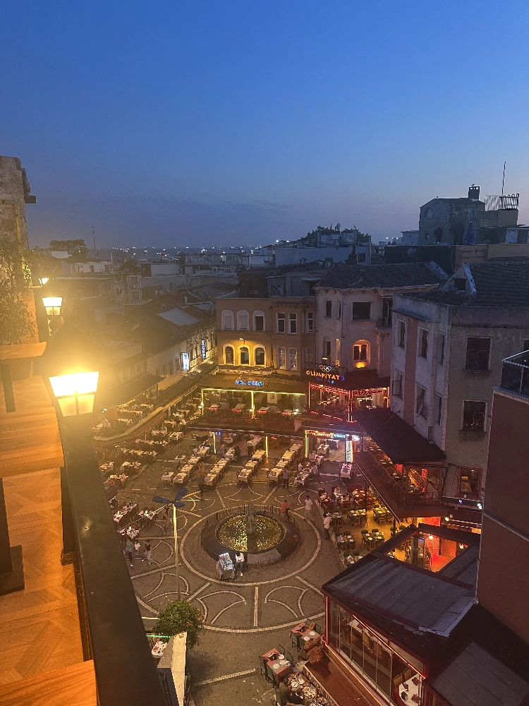 View of Kumkapı Square by Night